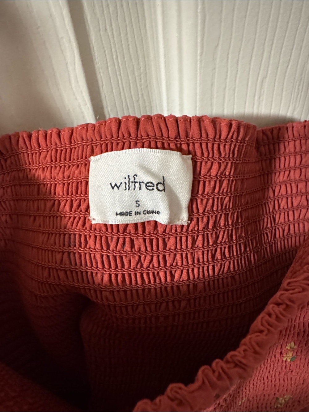 Wilfred Floral Square-Neck Mini Dress - Picture 2 of 2